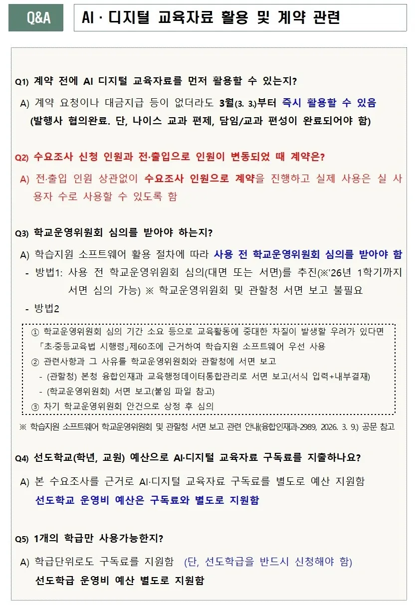 2. AI·디지털 교육자료 활용 및 계약 관련 문서 1쪽