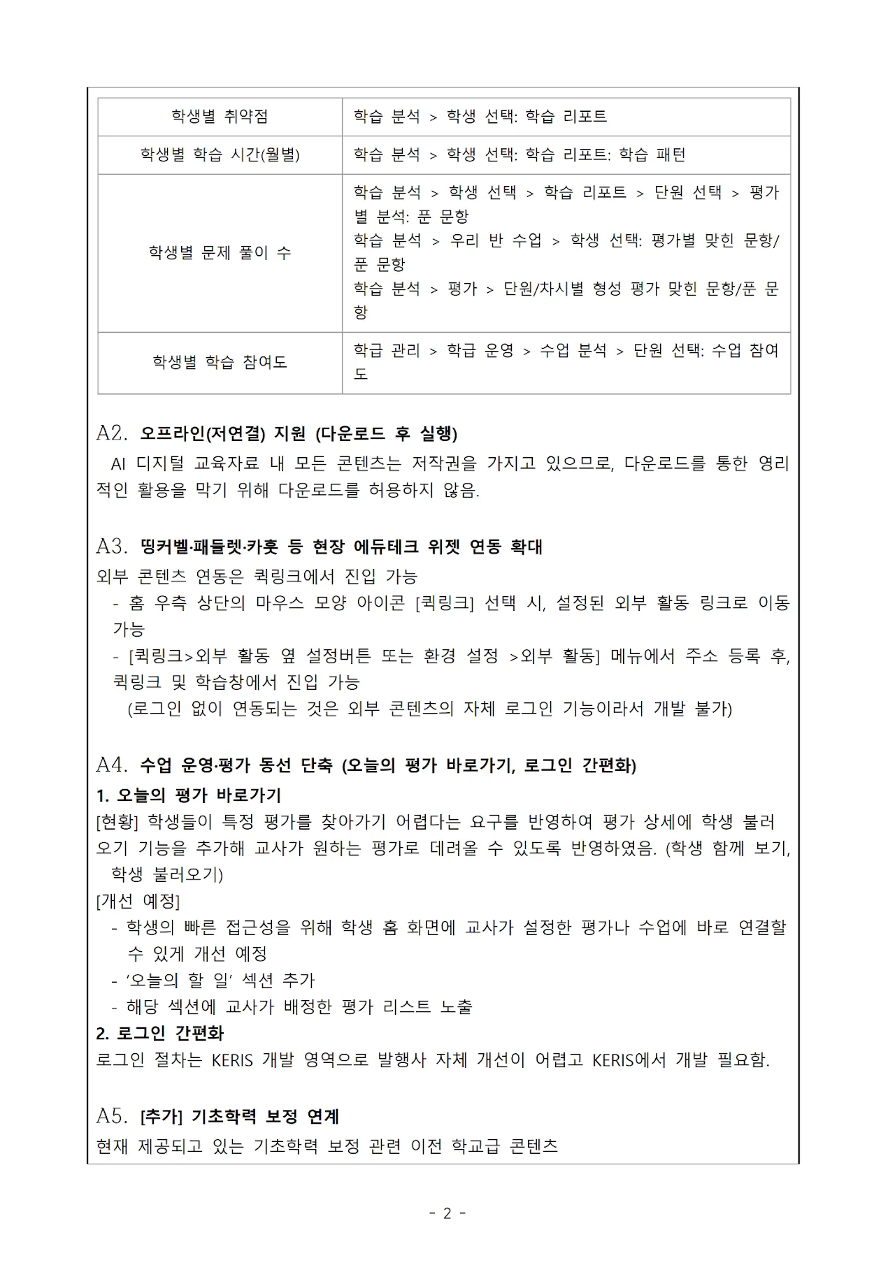 '천재' 초등 수학 문서 2쪽